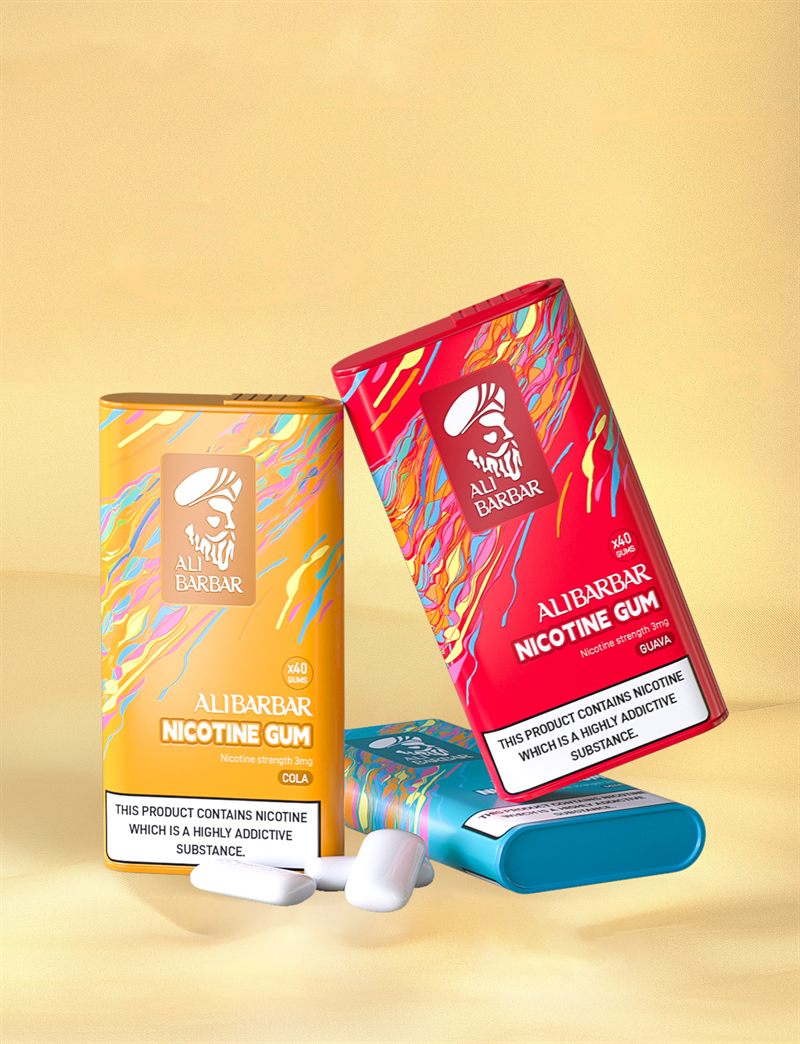 Alibarbar Nicotine Gum Cola