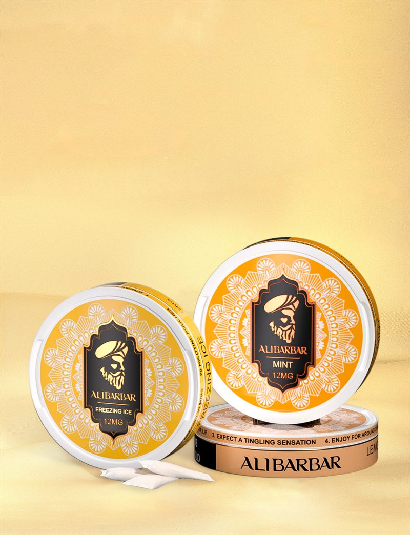 Alibarbar Nicotine Pouches Peach